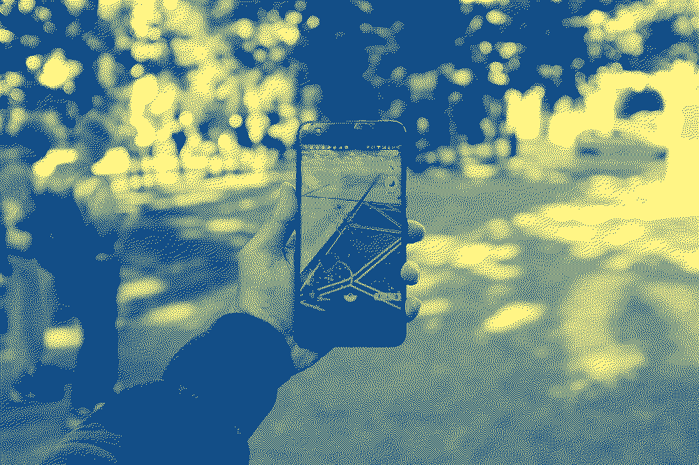 Une image stylisée du jeu Pokémon Go