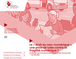 Image de couverture de l'étude de cas titrant : Le « droit au non-numérique », une piste de lutte contre la fragilité numérique ?Etude de cas à Ecully et dans le quartier Les Sources — Le Pérollier